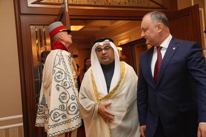 Igor Dodon a primit scrisorile de acreditare din partea a trei ambasadori. 