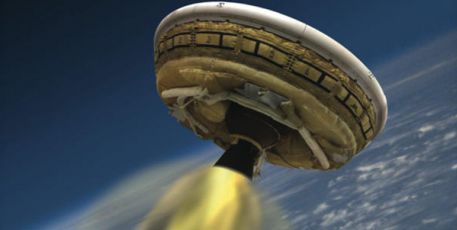 NASA запустило экспериментальную «марсианскую» летающую тарелку.
