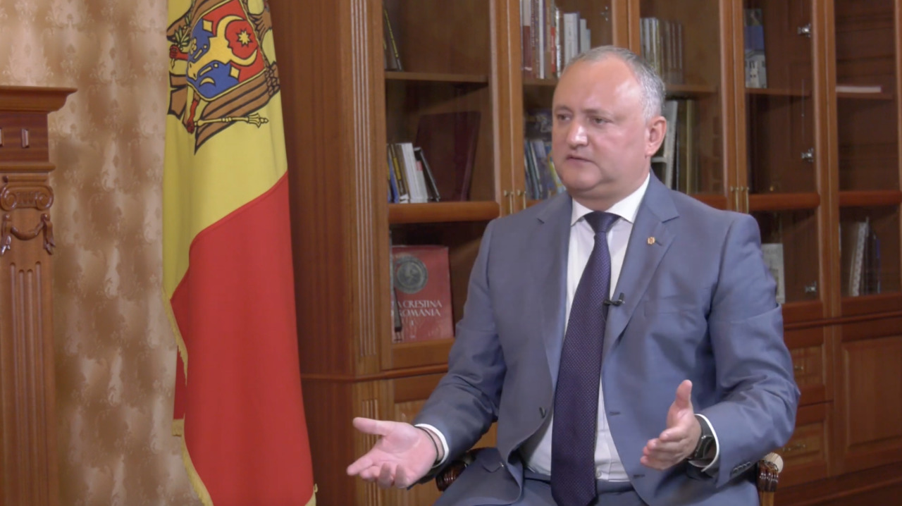 Президент Республики Молдова Игорь Додон. 