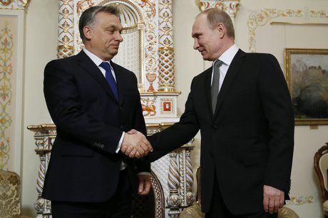 Ungaria are nevoie de Rusia, a fost mesajul premierului maghiar, Viktor Orban, la finalul întâlnirii cu preşedintele rus, Vladimir Putin.  Foto: gazetadecluj.ro