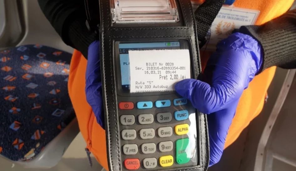 В Кишиневе не пользуется популярностью электронная оплата проезда.