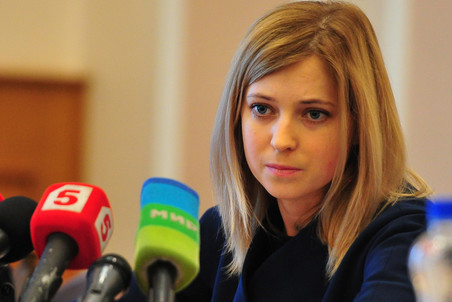 Поклонская обещает депортировать с полуострова всех, кого она сочтет разжигающими межнациональную рознь.