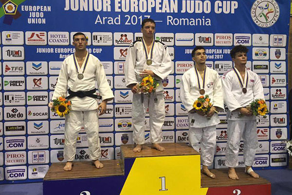 Judocanul Cornel Andrieș a câștigat Junior Cup de la Arad