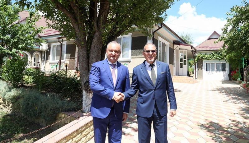 Dodon l-a invitat la casa lui din Sadova pe Daniel Ioniță