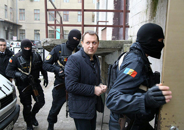 Григория Петренко задержали во время беспорядков у Генеральной прокуратуры 6 сентября. Фото: sputnik.md