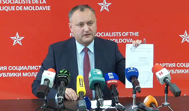 Додон: Выбор главы государства - право граждан.