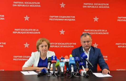 Liderul socialiștilor a mai spus că PSRM va cere alegeri repetate în Sângera. Foto: trm.md
