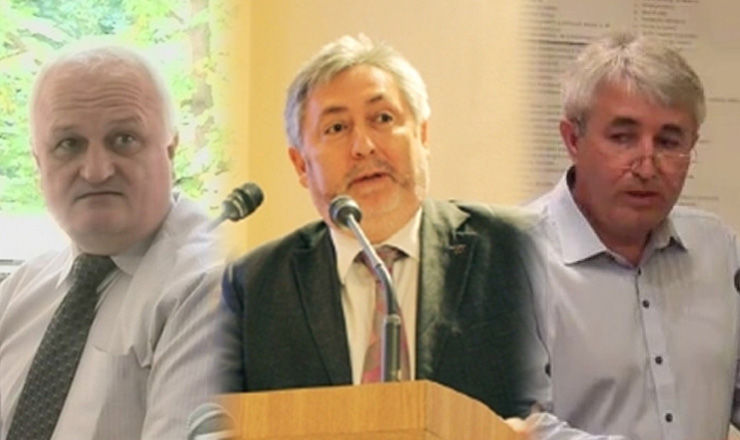 Nistor Grozavu, Ivan Carpov și Valeriu Didenco, vizați în două cauze penale. Foto: provincial.md