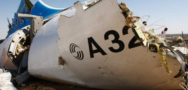 Cutia neagră A321 a înregistrat o explozie la bord. Foto: AFP