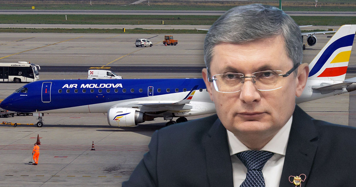 Гросу про Air Moldova: Там финансовые трудности и плохое управление. Коллаж: Point.md