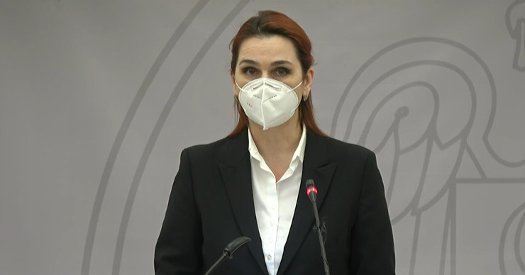 Глава МВД Анна Ревенко.
