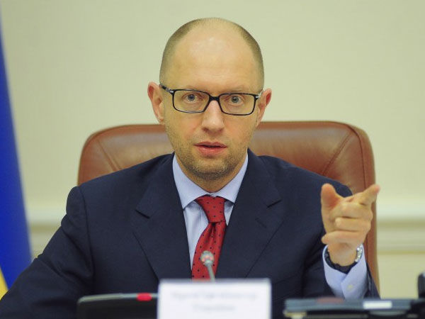 Премьер-министр Украины Арсений Яценюк.