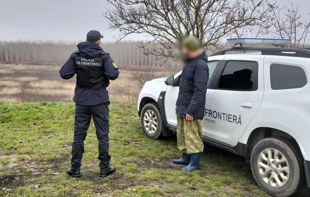 Украинец переплыл Прут и пытался незаконно попасть в Молдову.