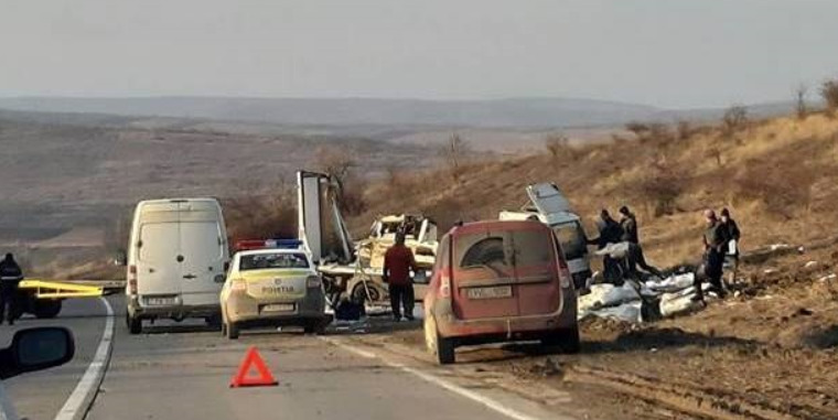 На трассе М5 Бельцы-Кишинёв произошло серьезное ДТП.