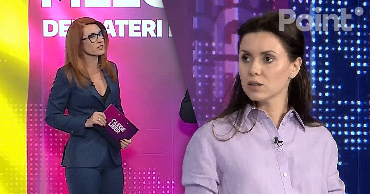 Fostele colege Morari și Rață s-au certat în timpul dezbaterilor la TV8.