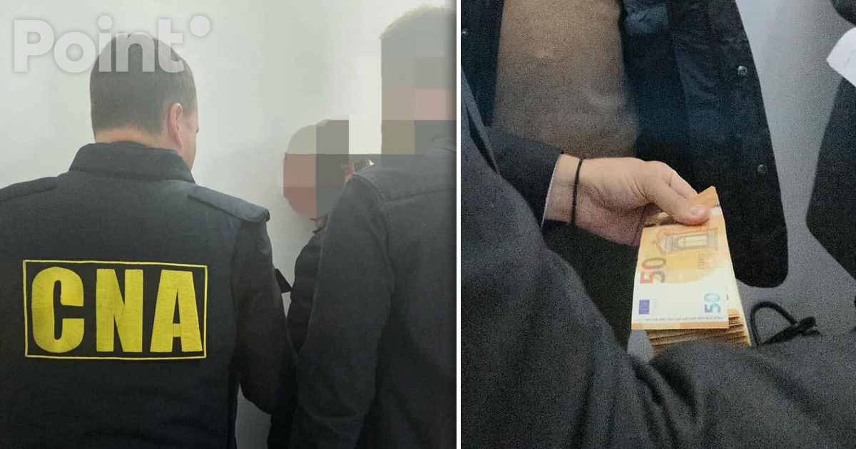 Un bărbat, prins în flagrant în timp ce primea 2.000 de euro pentru influența promisă.