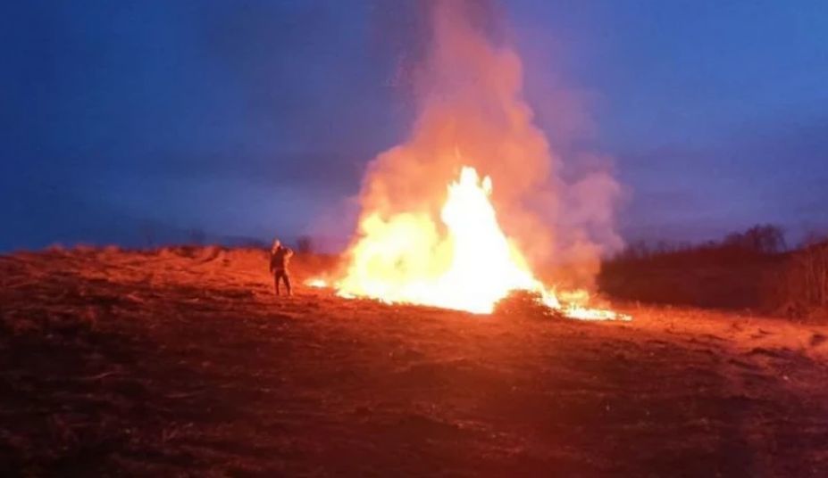 В Чимишлийском районе задержаны несколько человек за поджог.