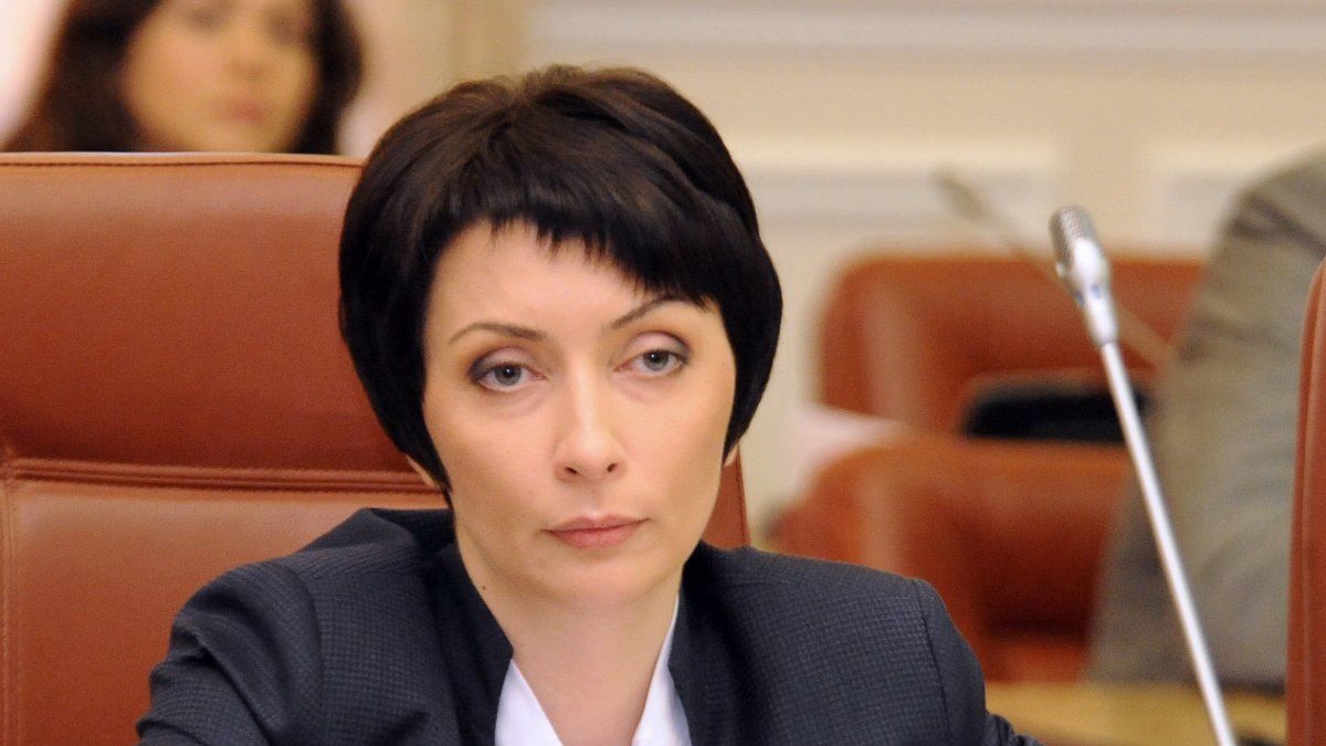 Бывший министр юстиции Украины Елена Лукаш.