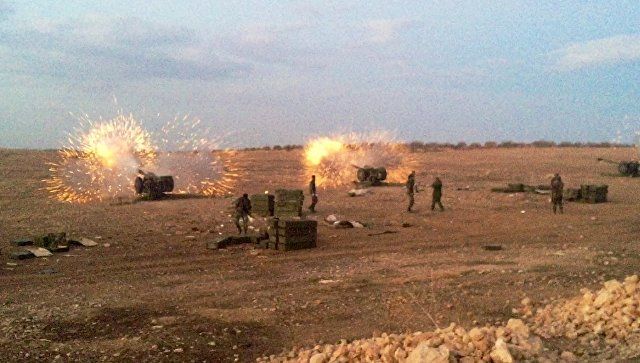 Правительственные войска Сирии и союзные силы начали наступление на город Хальфая.