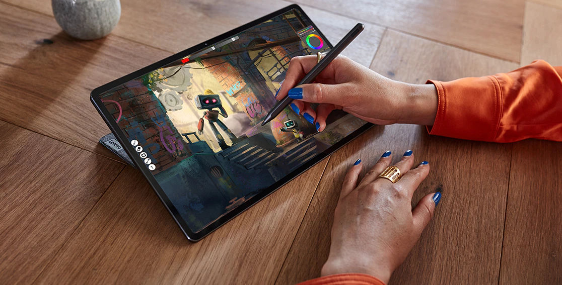 Lenovo выпустила большой планшет с комплектным стилусом.