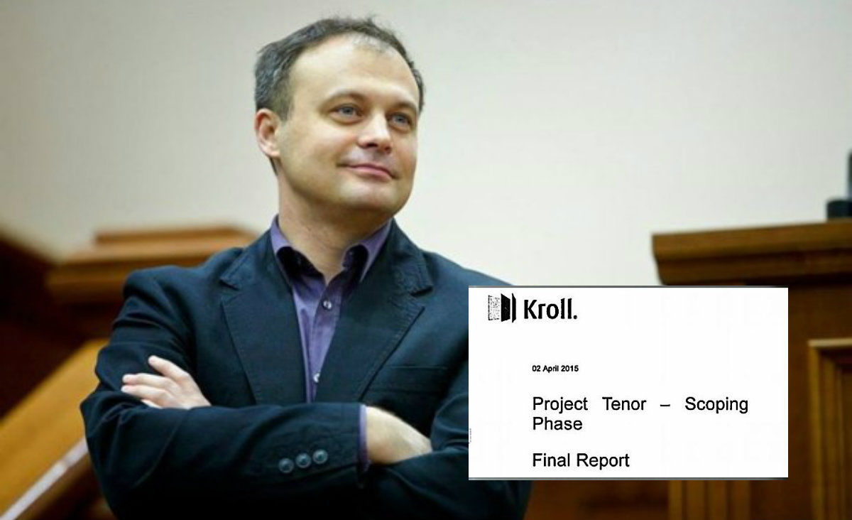 Raportul KROLL este publicat pe blogul personal al președintelui Andrian Candu, în forma originală, în limba engleză.