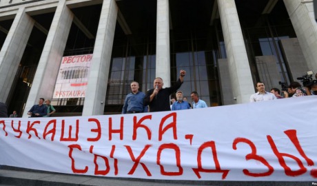 Opoziţia din Belarus acuză falsificarea alegerilor. Foto: reuters