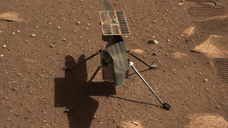 NASA заявило о проблемах шестого полета на Марсе вертолета Ingenuity.