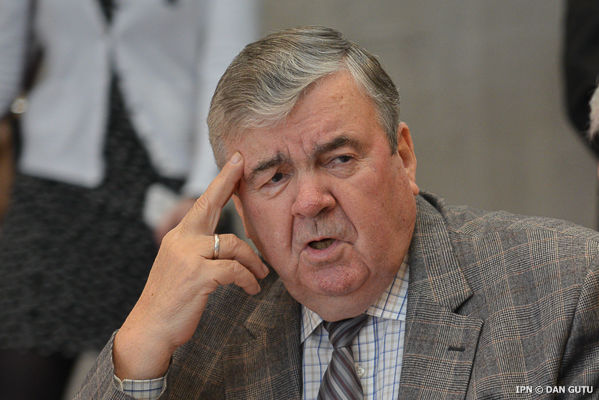 Viitorul Republicii Moldova este în Uniunea Europeană afirmă Mircea Snegur. Foto: ipn\Dan Gutu
