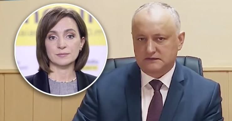 Додон: Санду должна была полететь по миру, чтобы просить вакцину.