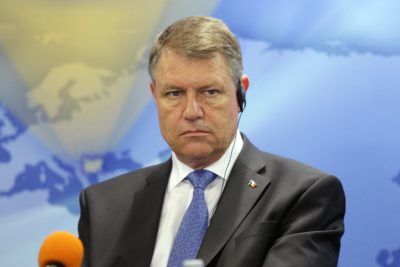 Президент Румынии Клаус Йоханнис.