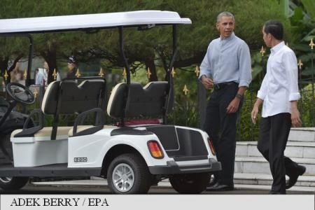 Barack Obama a fost să-și vadă casa din copilărie la Jakarta. Foto: Agerpres