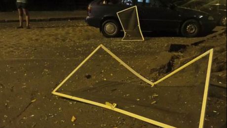 Взрыв у здания управления СБУ произошел рано утром 27 сентября.