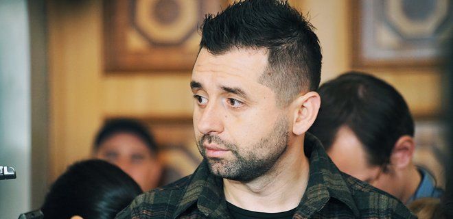 Глава украинской делегации на переговорах с Россией Давид Арахамия.