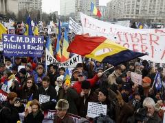 В разных регионах страны в Румынии нарастают массовые протесты. Фото: romania-today.ru