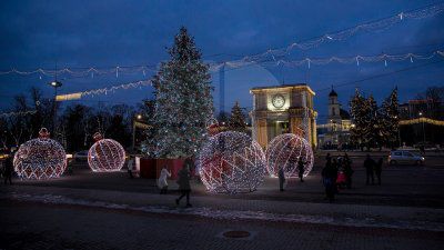 В новогоднюю ночь кишинёвцев ждёт грандиозный концерт. Фото: publika.md