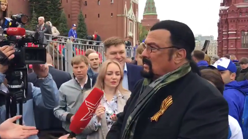 Спецпредставитель МИД РФ по российско-американским гуманитарным связям Стивен Сигал.