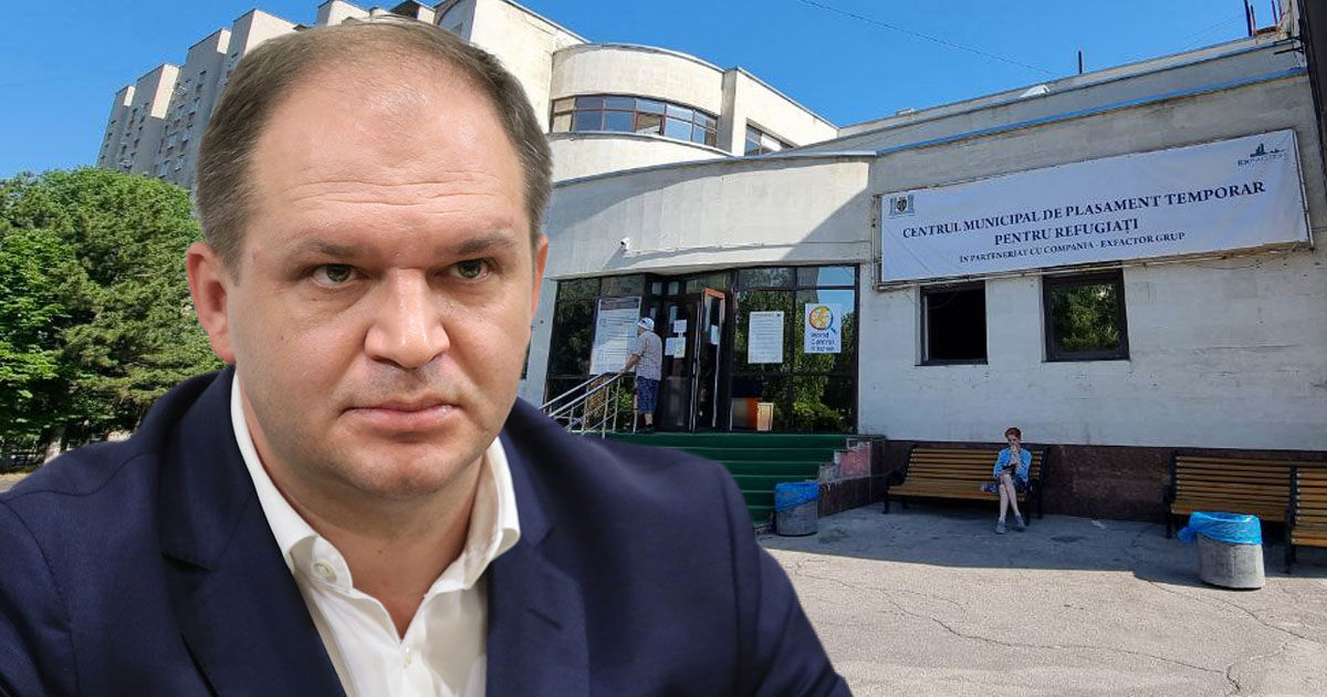 Ион Чебан требует уволить главу центра для беженцев из-за хищений. Коллаж Point.md.