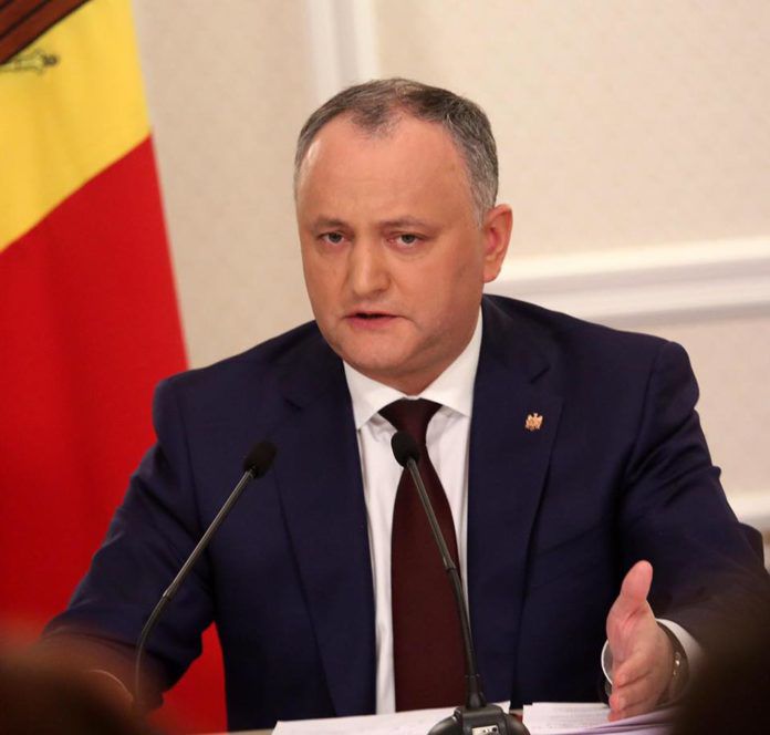Dodon a convocat CSS-ul pentru a discuta despre expulzarea diplomaţilor ruşi. Foto: moldova.org