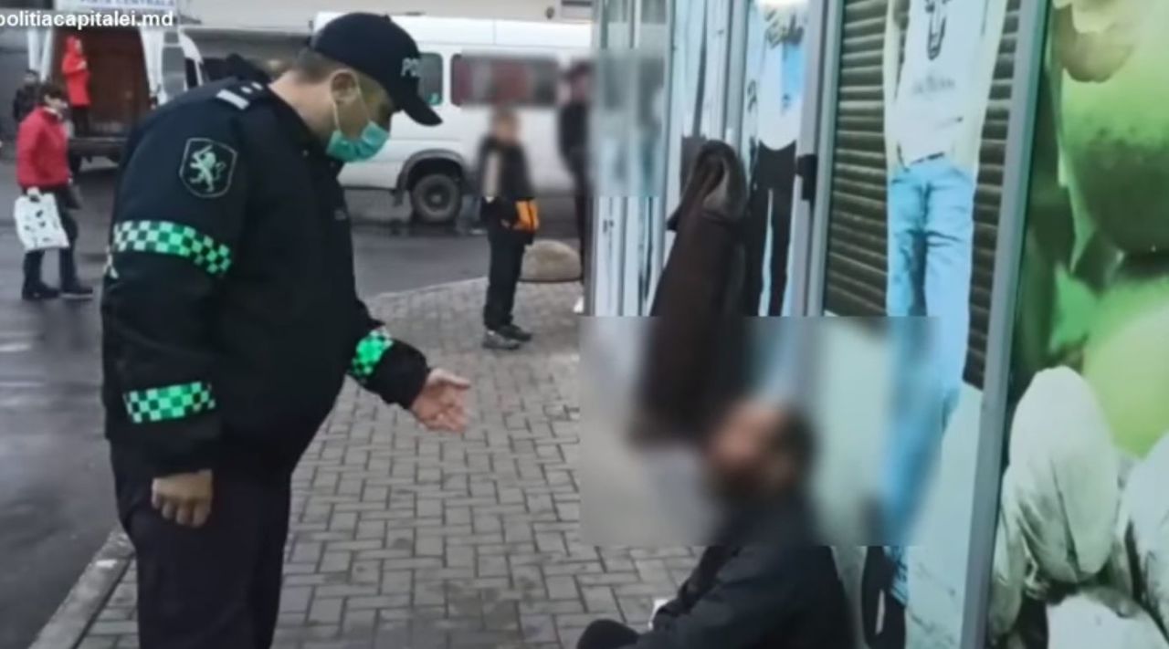 Полиция проводит мероприятия по оказанию помощи бездомным.