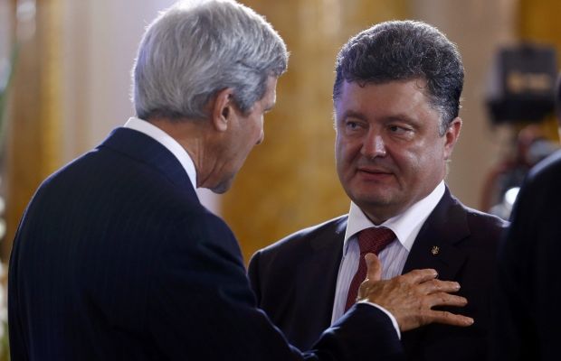 Керри увидел заслуги Порошенко в росте экономики Украины.