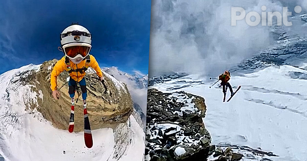 Un britanic a sărit de pe muntele Mera Peak din Himalaya și a stabilit un record mondial.