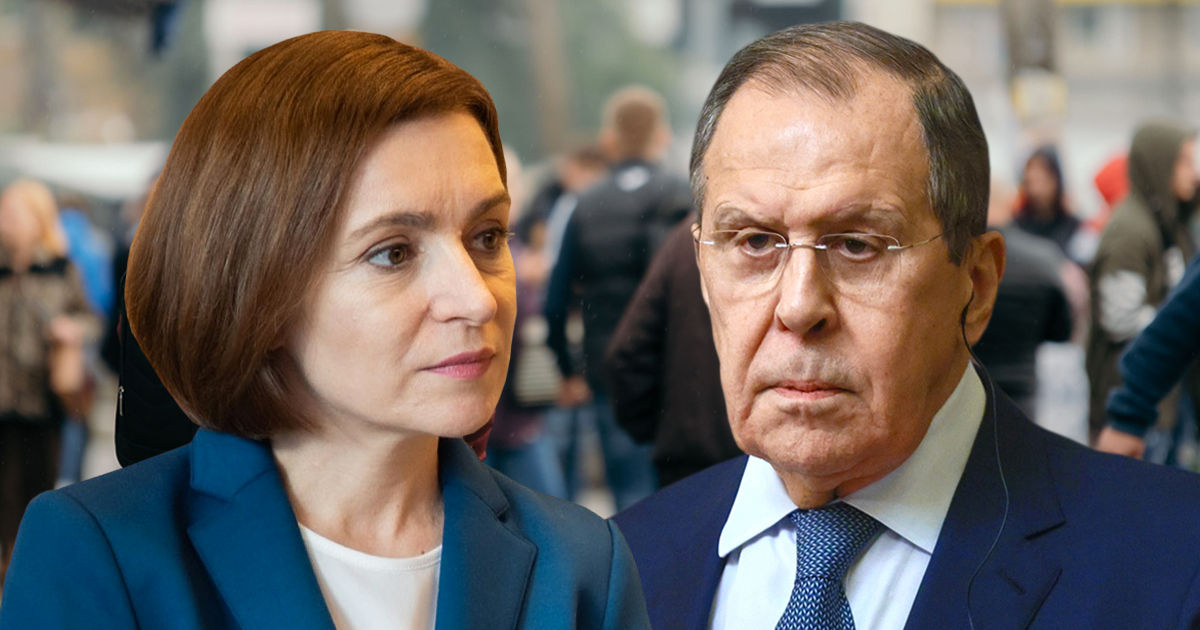 Майя Санду ответила на слова Сергея Лаврова. Коллаж Point.md.