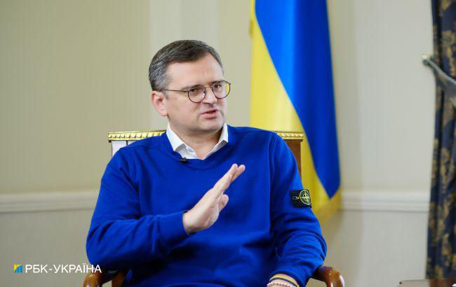 Министр иностранных дел Украины Дмитрий Кулеба.