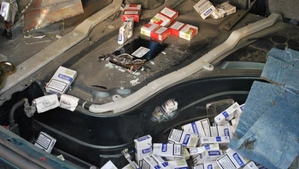 Исследование показывает, что большинство контрабандных сигарет продаются в странах ЕС, которые граничат с Молдовой, Украиной, Белоруссией и Россией.  Фото: newsmoldova.ru