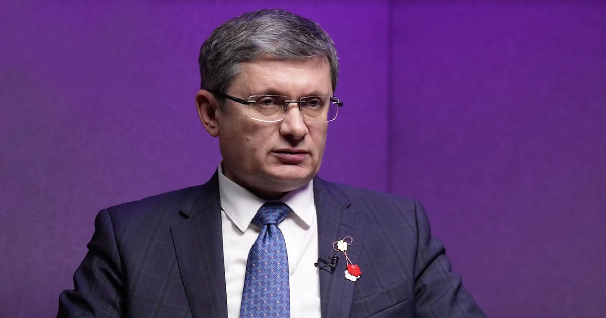 Председатель парламента Игорь Гросу. 