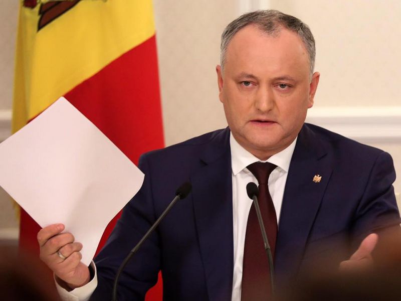 Dodon promite reglementarea politică a conflictului transnistrean în 2-3 ani.
