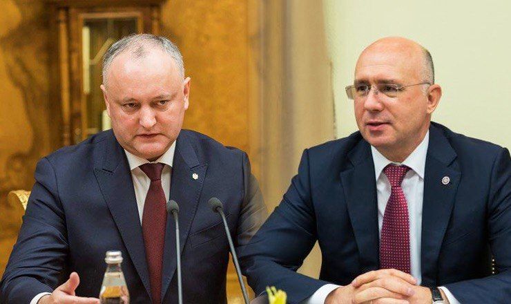 Додон – Филипу: "Вы в Молдове – меньшинство".