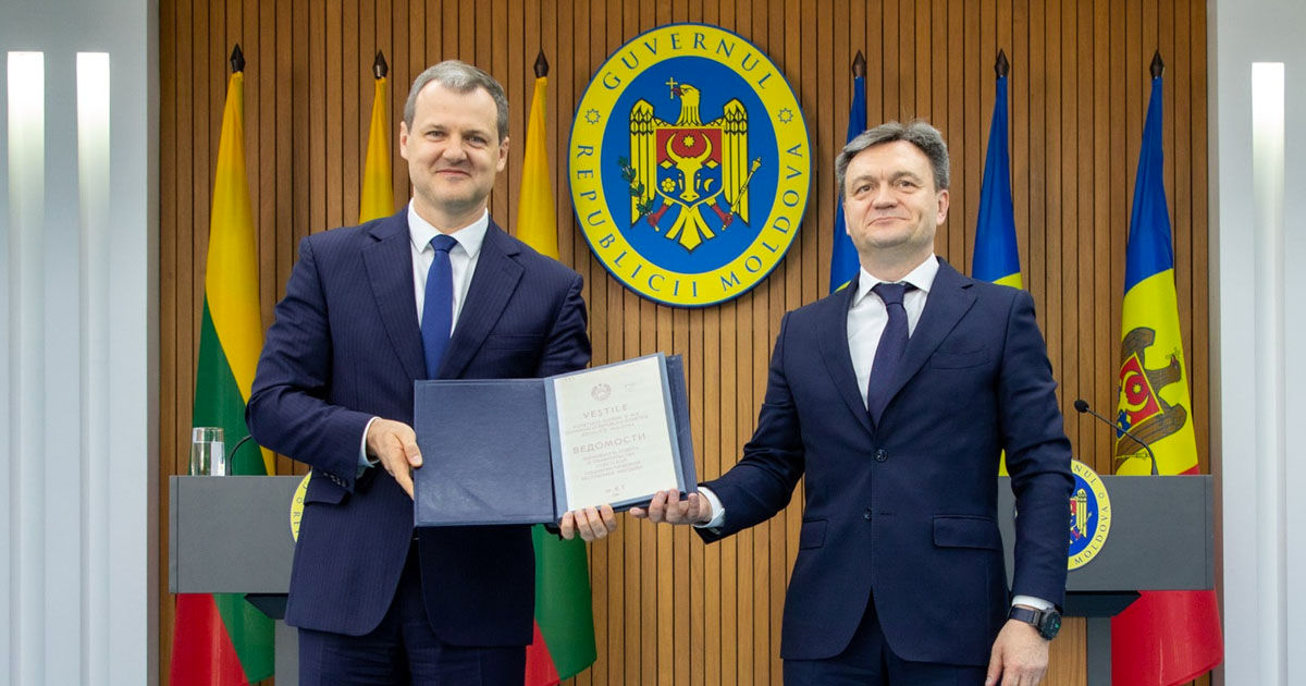 Premierul Lituaniei a declarat că este pregătit să ajute Moldova în contextul amenințărilor hibride fără precedent.