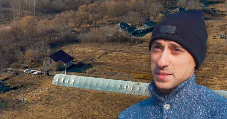 Молодой человек из Кишинева уехал жить в заброшенное село.