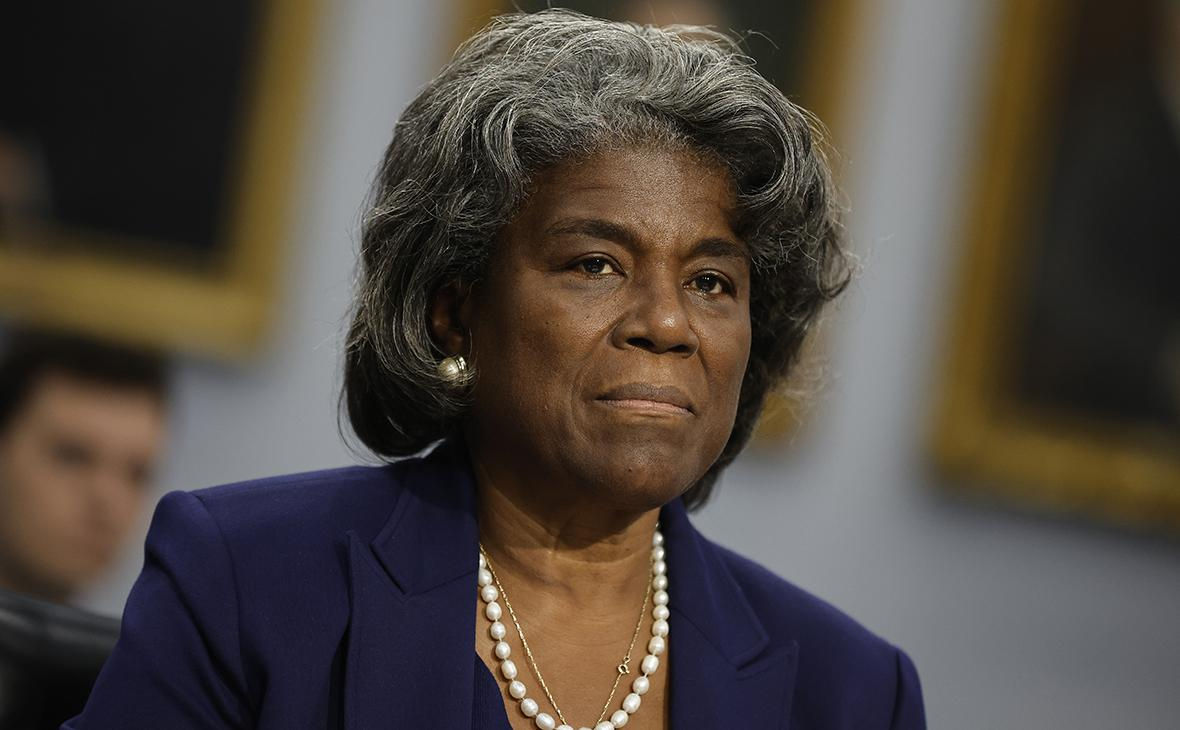 Ambasadorul SUA la ONU, Linda Thomas-Greenfield.
